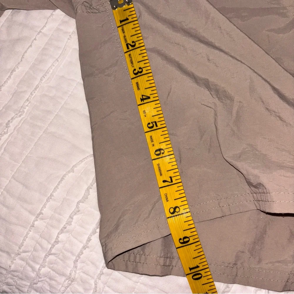 The North Face XL Tan Swim Trunks Outdoor Shorts mesh liner river ocean canoe